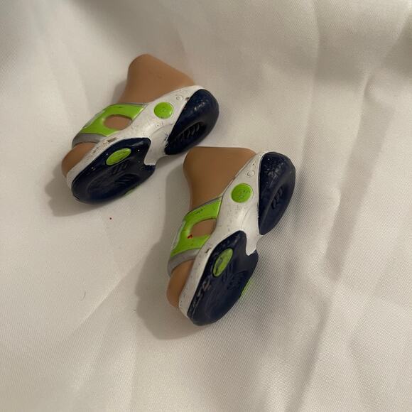 Bratz Boyz Footwear Sandal Lime Green & Navy Blue #2 - Picture 3 of 3